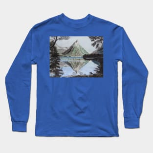 Serenity of Milford Sound, New Zealand Long Sleeve T-Shirt